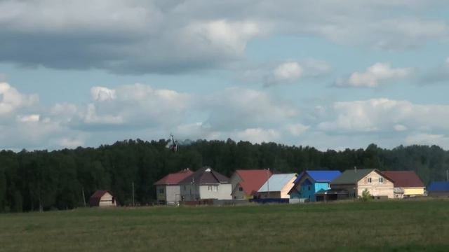 Kasama Srimok 90 Тренировочный полет с авторотацией