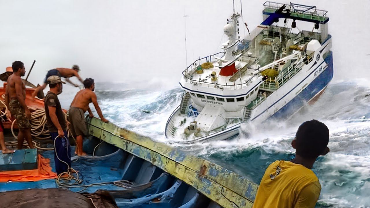 Самые Крупные Столкновения и Ошибки Кораблей, Снятые на Камеру смотреть онлайн