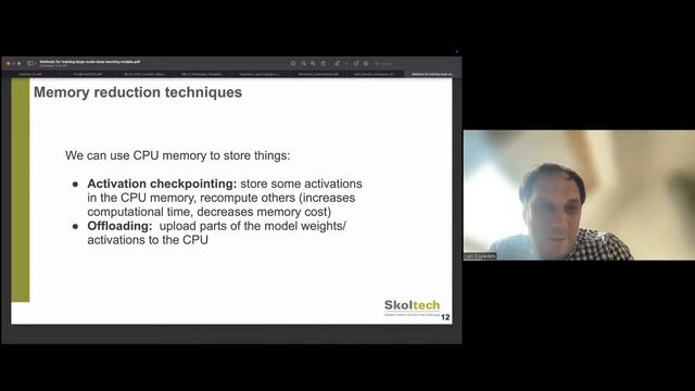 Иван Оселедец | Общие проблемы при обучении больших нейросетевых и других моделей смотреть онлайн