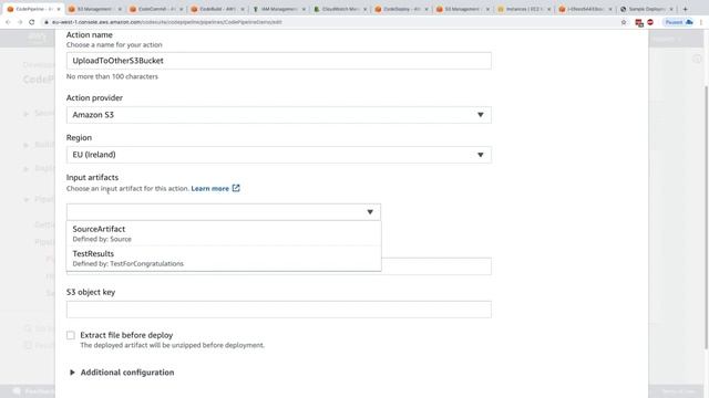 AWS CodePipeline - Artifacts, Encryption, S3 Introduction смотреть онлайн