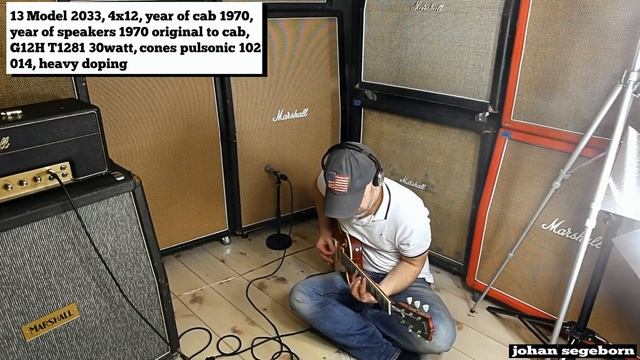 Marshall Plexi with 28 (!) Speaker Cabinets - Comparison смотреть онлайн