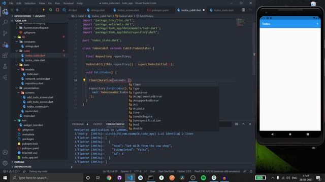 Flutter BLoC/Cubit Tutorial with REST API and Repository Pattern смотреть онлайн