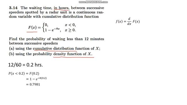 3 ix. Continuous Cumulative distribution problem. смотреть онлайн