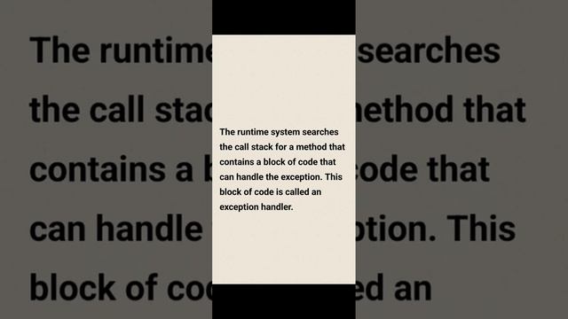 EXCEPTION in detail + java + call stack + throwing exception + #javaprogramming #java смотреть онлайн