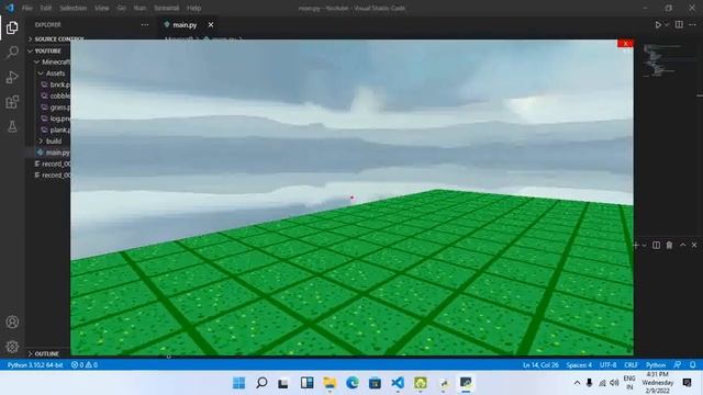 Creating Minecraft with Python Ursina Engine | Part 1 | AndeyTech смотреть онлайн
