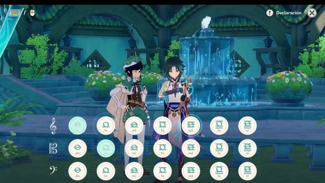 Tocando Sparkle(Your Name) en Genshin con Python. смотреть онлайн