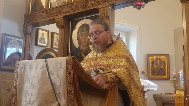 30.07.2023 Память святых отцов шести Вселенских Соборов (прот. Федор Бородин) смотреть онлайн