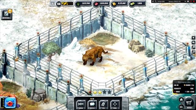 Jurassic Park Builder (Полное русское прохождение) - Эпизод 65||Тилаколео или Сумчатый лев смотреть онлайн
