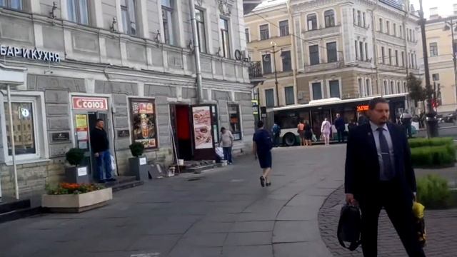 Площадь Восстания и Староневский проспект