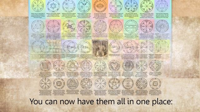 King Solomon Seals - Life changing symbols that you should have handy! Make your own Kabbalah amule смотреть онлайн