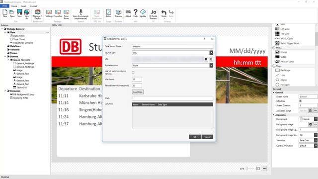 Peakboard | XML und JSON REST APIs visualisieren смотреть онлайн
