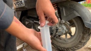 Yamaha VOX 50 , GEAR 4t , BWS 4t , JOG 4t , Vino 4t - замена масла