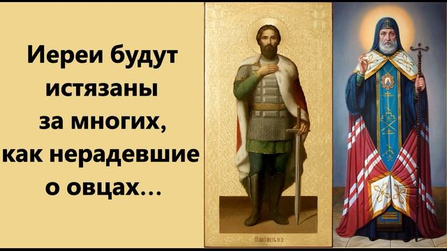 Памяти Митрофана Воронежского и святого благоверного князя Александра Невского. смотреть онлайн