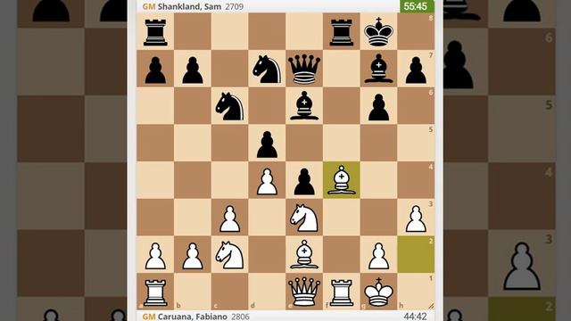 Tihi "London" breg roni: Fabiano Caruana - Sam Shankland, Sinquefield Cup 2021. смотреть онлайн
