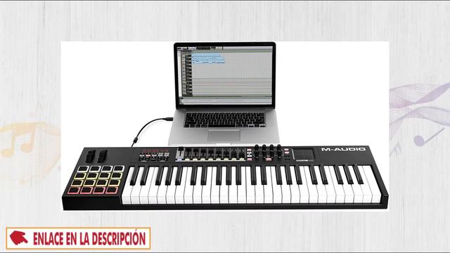🚀 M-Audio Code 49 Controlador Teclado Midi USB con PAD X/Y смотреть онлайн