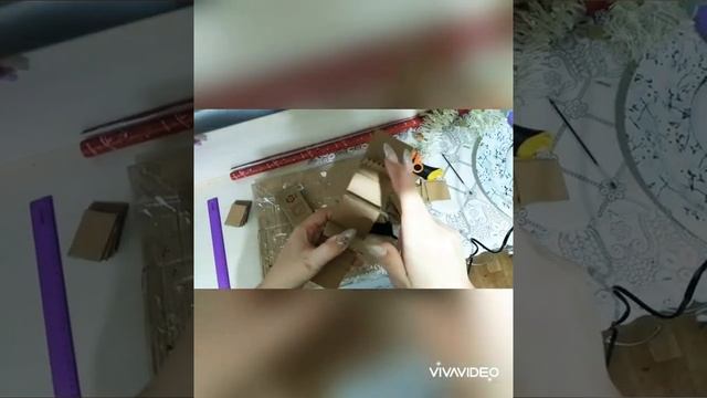 Адвент календарь своими руками ?из коробки из под печенья? смотреть онлайн