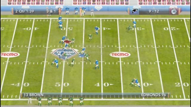POPS AND I PLAY - TECMO BOWL THROWBACK смотреть онлайн