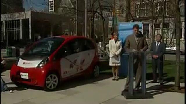 Mitsubishi i MiEV electric car in Vancouver Part 2 смотреть онлайн