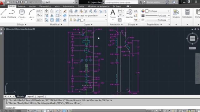 Curso AutoCad - 02 Activar - Desactivar Capas o Layers смотреть онлайн