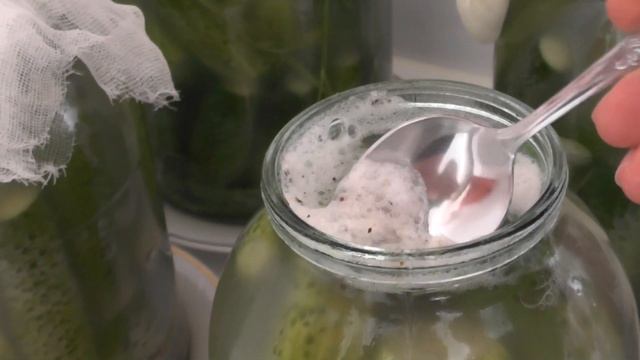 Огурцы на зиму «как бочковые» Рецепт засолки без уксуса смотреть онлайн