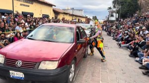 KARCOCHA  уличное шоу AMEALCO MÉXICO, часть 1