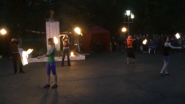 =НефилиМ= & Viṣṇu Kānti fire show смотреть онлайн