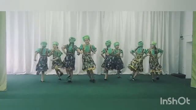 Народно стилизованный «Любит не любит» КГУ "Дом школьников села Жаксы" смотреть онлайн