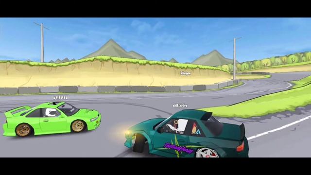 Drifting around S14 with S13|ebisuDrift Track|FR Legends смотреть онлайн