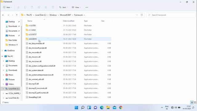 How to Check .NET Framework Version in Windows 11 смотреть онлайн