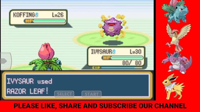 Pokemon Fire Red Walkthrough Episode 12 - Celadon City To Lavender Town Walkthrough смотреть онлайн