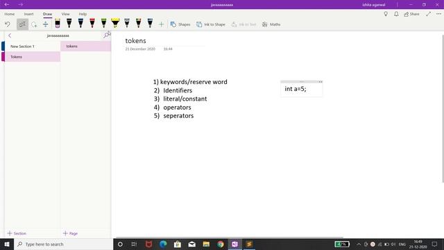 Tokens in Java смотреть онлайн