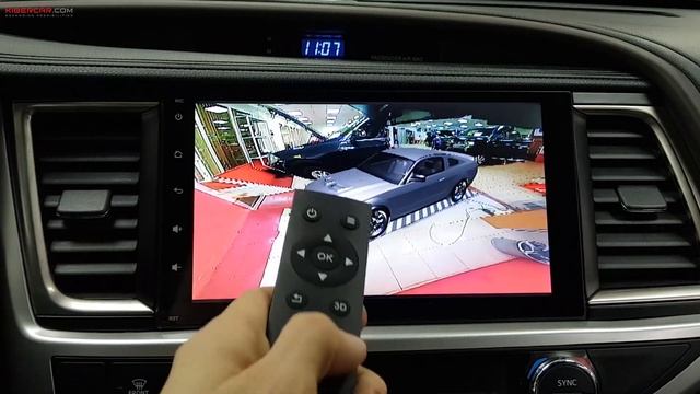 Круговой обзор/система 360 для Toyota Highlander смотреть онлайн