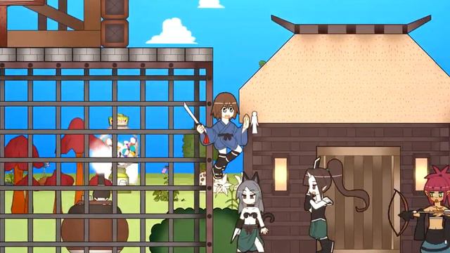 少年退魔伝アシタ　～決戦！鬼ヶ城の段～(Monster Fighter Boy Ashita ~ Battle At Oni-Castle ~) Gameplay Stage1