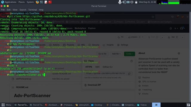 Advanced Port Scanner built on Python смотреть онлайн
