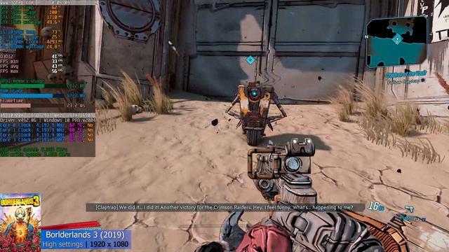 Borderlands 3 - Acer Nitro 5 AN515-55 (2020) benchmark gameplay | GTX 1650 + i5-10300H | смотреть онлайн