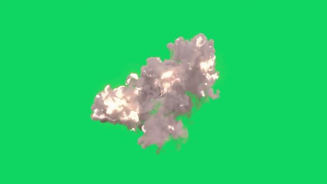 12 взрывов, футаж на зелёном фоне/12 explosions, footage on a green background смотреть онлайн