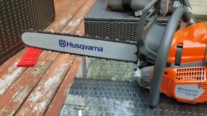 Husqvarna 572xp First Impressions