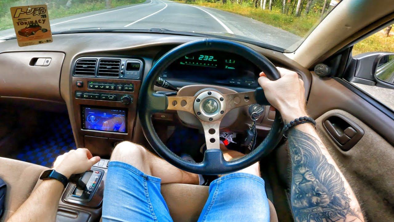 1993 Toyota Mark 2 (X90) 2.5 AT - POV TEST DRIVE смотреть онлайн