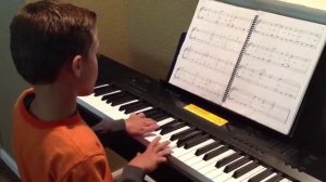 Casey Jr on the Piano