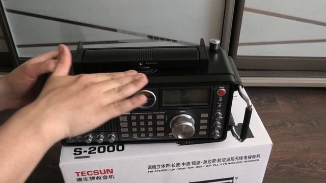 Tecsun S2000. Распаковка