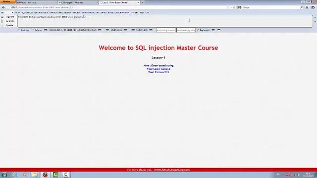 SQL Injection Error Based Single Quotes String смотреть онлайн