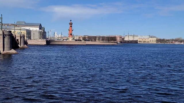 Прогулка, Санкт-Петербург, Дворцовая набережная, 19.04.21, качество видео 8K смотреть онлайн