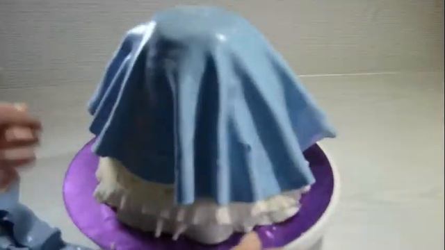Торт Эльза Холодное сердце * Торт кукла * 3D торт Эльза Холодное Сердце смотреть онлайн