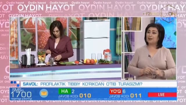 OYDIN HAYOT LIVE 9.03.2021 смотреть онлайн