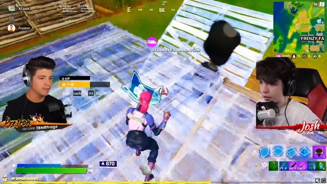 Extreme RAINBOW Gun Challenge with My Little Brother! (100k VBucks) смотреть онлайн