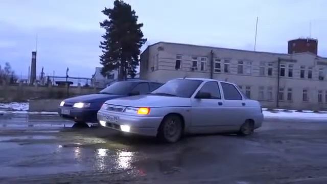 ВА3 2110 2 And PRIORA And Mercedes Benz 360p