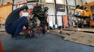 Установка мотора vw 1.9 tdi