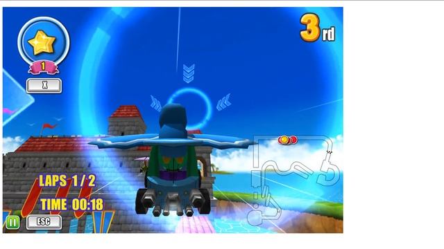 Bomb It Kart Racer - All Courses
