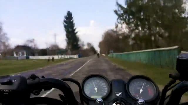 Прострел Honda CBF 500 Березне 2015 (МoToV Prod) смотреть онлайн