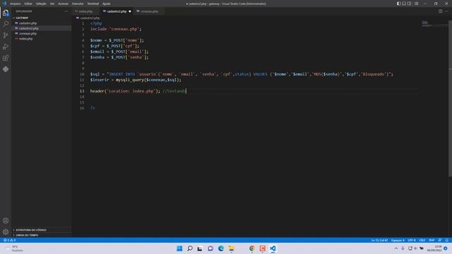 PHP | Gateway de Pagamento 03 - Base de Dados da Cobrança ? смотреть онлайн